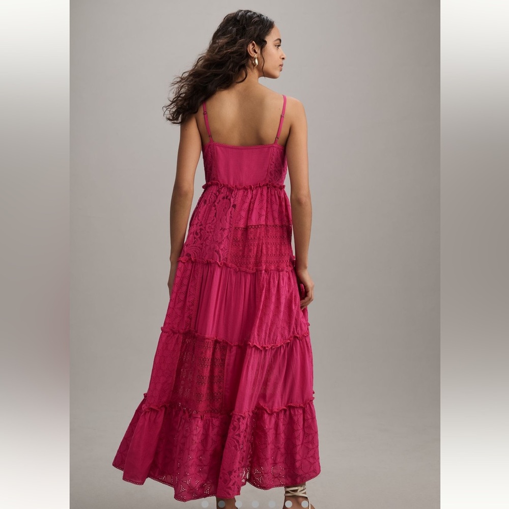 NWT Anthropologie pink dress - Picture 2 of 8